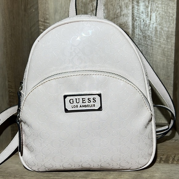 Guess Cream Backpack - Picture 1 of 14